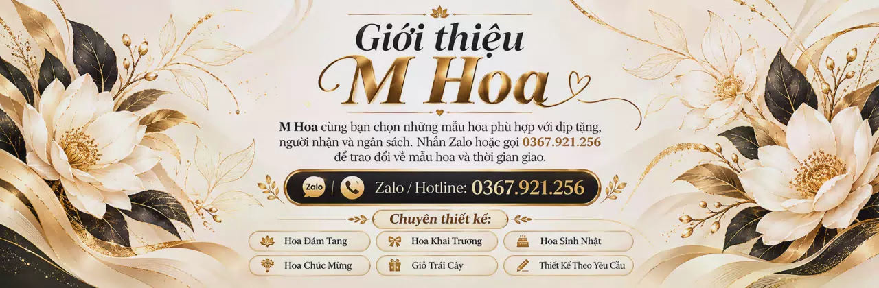 Ảnh bìa Shop hoa tươi Phường Tam Sơn, Bắc Ninh - Hoa tươi cho từng lời chúc